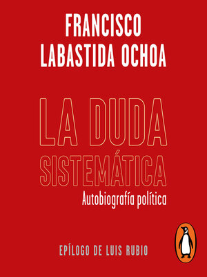 cover image of La duda sistemática